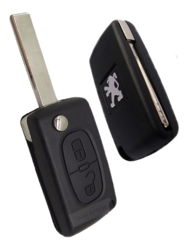 Carcasa Llave Navaja Peugeot 307 207 Gti Con Logo