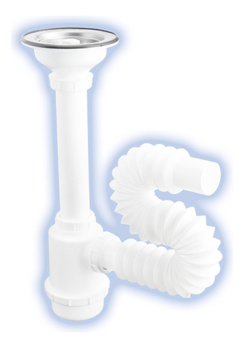 Fleximatic 3500c Céspol Bote Grand Contra Canasta Ext 55 Cm Color Blanco