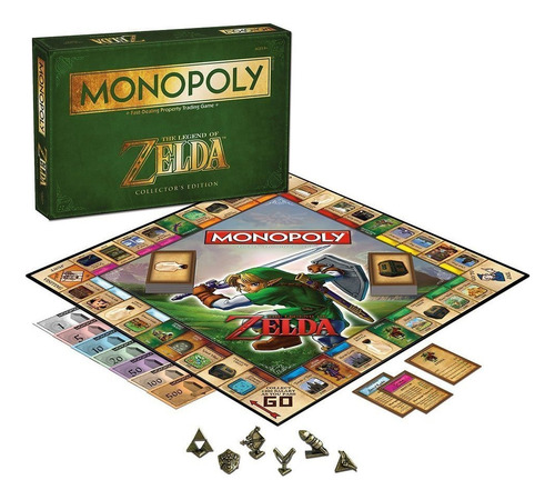 Monopoly Monopoly: The Legend Of Zelda, Edicion Para Col Mpy