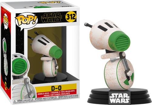 Funko Pop #312 - D-0 - Star Wars Episodio 9 - 100% Original!