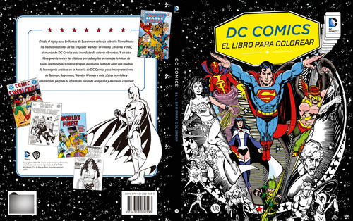 Dc Comics El Libro Para Colorear - Vr Editoras