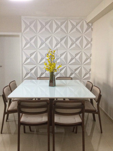 Imagem 7 de 10 de Revestimento 3d Placas Decorativas Auto Impacto 50x50 Luxo