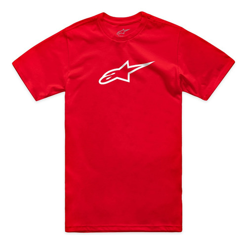 Camiseta Masculina Alpinestars Ageless 2.0 Vermelho Branco