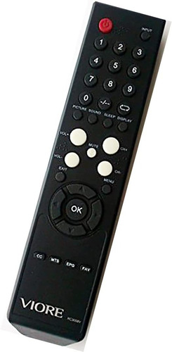 Control Remoto Smart By Viore Rc-3008 V Rc3008 V Tv
