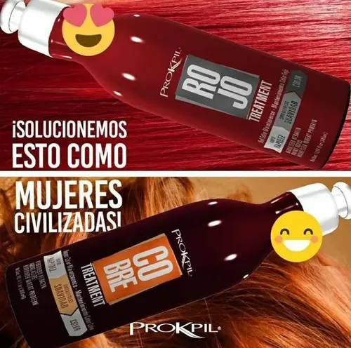 Tratamiento Matizante Rojo Prokpil x 300ml | Cuotas sin interés