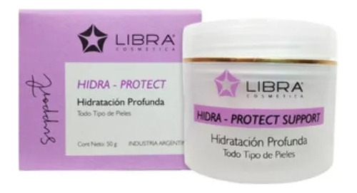 Crema Hidra Protect Hidratacion Todo Tipo Piel 50g Libra