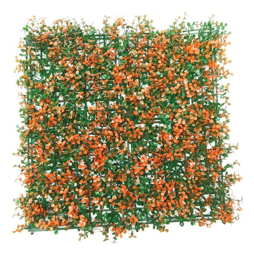 Follaje Artificial Muro Verde 3m2 Arrayan Orange Panel 25x25