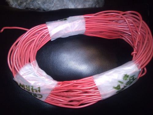 35 Mts Cable Cresmar #14 Awg Thw 600v Rojo/domestico