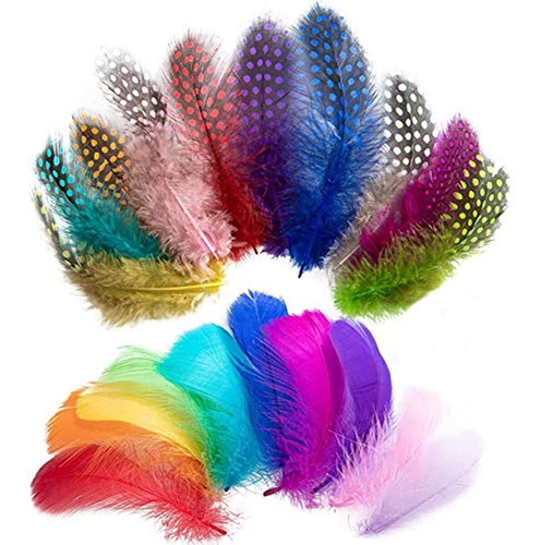 Plumas Coloridas Para Artesanía Boda Decoración De Fiesta