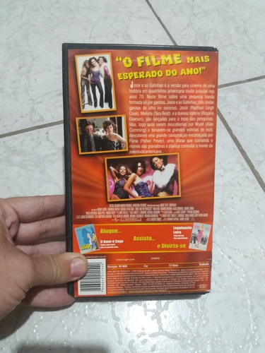 Vhs Josie E As Gatinhas ( Dublado) (Usado)