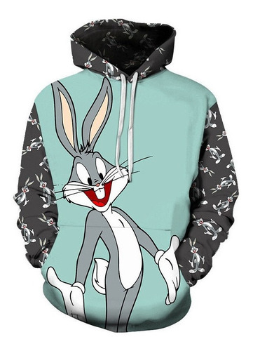 Sudadera Bunny Bugs Pareja Con Sudadera Tunes Looney