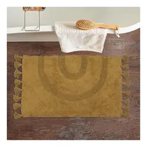 Comprar Alfombras De Baño Boho Con Borlas 100% Algodón De Baño A De