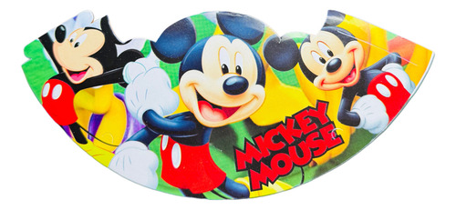 20 Gorritos De Mi-ckey Raton Fiesta Gorro Cono Sombrero
