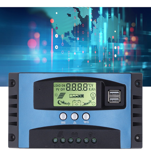 Controlador De Carga Solar Mppt, Protector De Carga Trifásic