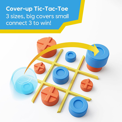Giiker Tic Tac Toe Bolt Game, El Original Juego 3 En 1 De...