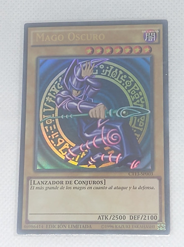 Dark Magician Mago Oscuro Español Original Ultra Yugioh 