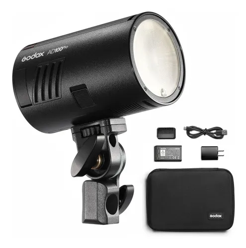 comprar Flash Compacto Godox Ad100 Pro Ttl Hss Completo