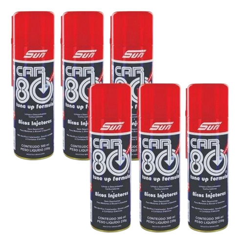 Descarbonizante Car80 Spray Limpa Bico Carburadores Snapon