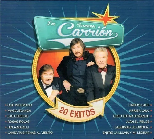 Los Hermanos Carrión 20 Éxitos | Cd Música Nuevo Y Sellado 