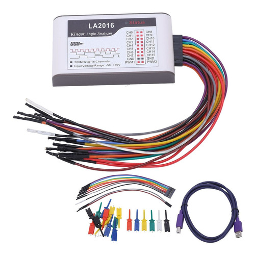 Logic Analyzer Device 200m Sampling Rate 16 Input With