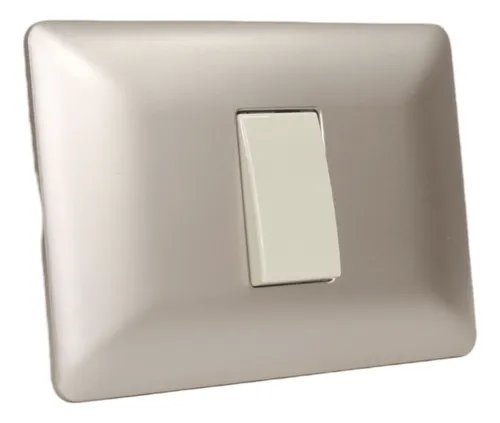 comprar Interruptor Simple 9\u002F12 10a 220v Mtx Champagne Stanford