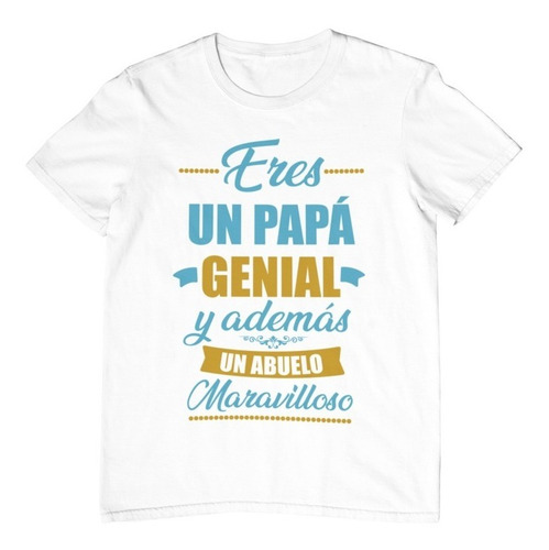 Imagen 1 de 4 de Playera Leyendas Eres Un Papá Genial Y Abuelo -día Del Padre