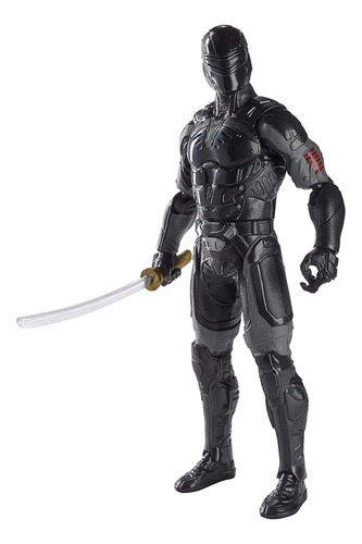 Figura Muñeco Gi Joe Ninja Strike Snake Eyes Hasbro E8348