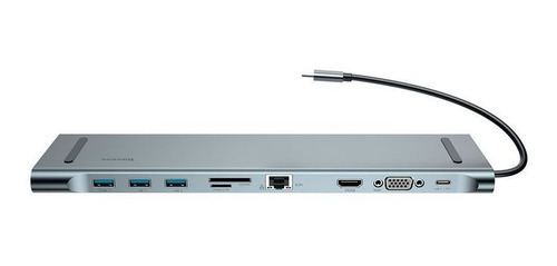 Hub Baseus Adaptador Type-c 10n1 Enjoyment Para Note E Mac
