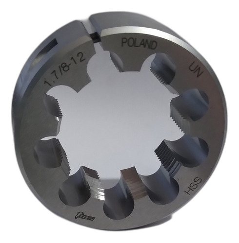 Dado Tarraja Hss Standart 1-7/8'' - 12 Hilos, 3'' Dia. Ext.