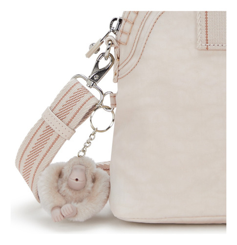 Bolsa Kipling Sidni Color Hideaway Bei M Diseño De La Tela Lisa
