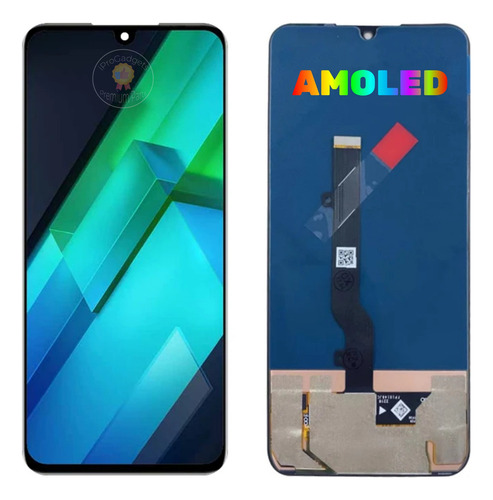 Sj Compatible Pantalla Táctil Amoled Para Infinix Note 12