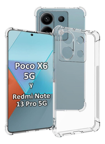 Forro Xiaomi Redmi Note 13 Pro 5g / Poco X6 5g Transparente