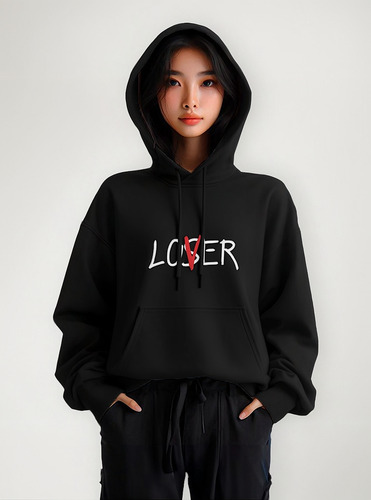 Buzo De Frisa Loser Lover - It PelĂcula Terror Hoodie