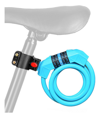 Candado Bobilife Bl022bu Color Azul