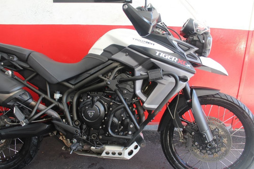 Imagem 9 de 11 de Triumph Tiger 800 Xcx 800xcx Abs 2017 Branca Branco