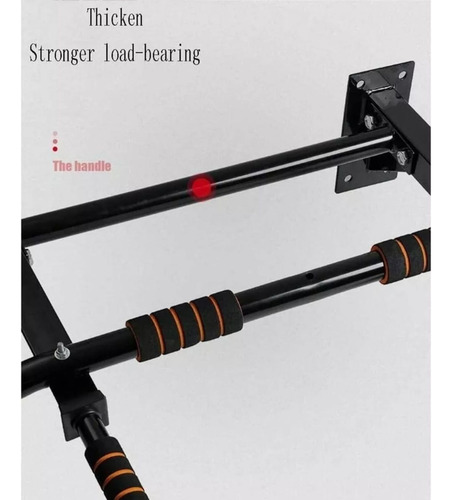 Barra Multifuncional Push Up Dominadas Para Pared En Acero