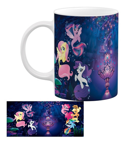 Taza Blanca My Little Pony & Equestria