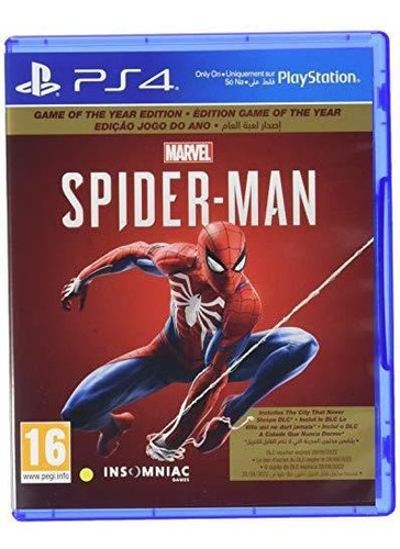 Marvel's Spider-man Edición Juego Del Año Ps4 Sony