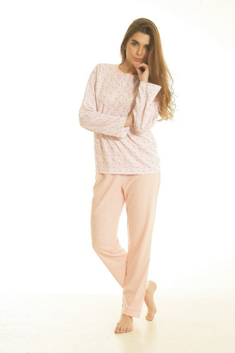 Pijama De Mujer Combinado Doble Interlock
