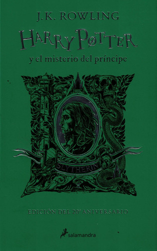 Libro Harry Potter 6-misterio Del Principe 20aniv.verde - Ro