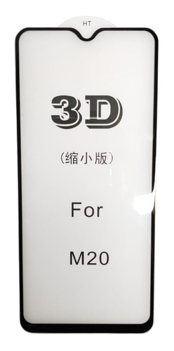 Película De Vidro 3d Samsung M20 Preta