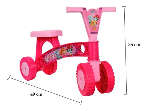 Mini Montable Paw Patrol Triciclo Patrulla Canina Env o gratis