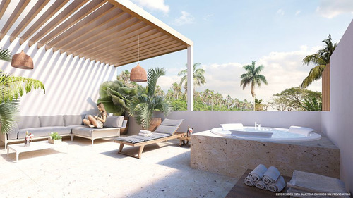 Penthouse Con Deck De Yoga, Pergolas Con Lounge En Aldea Zam