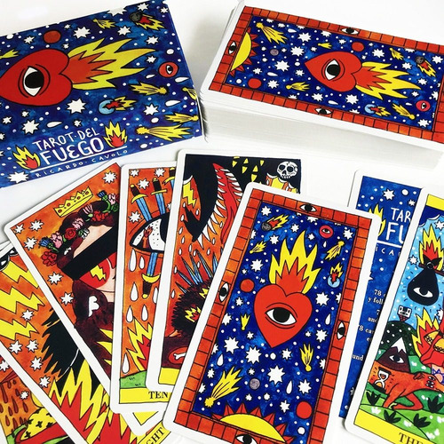 Cartas Tarot De Fuego *78 Cartas* Arcanos Mayores Y Menores