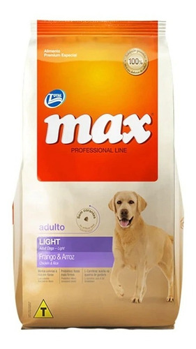 Max Light Perro Adulto Menos Calorias 15 Kg Con Regalo 