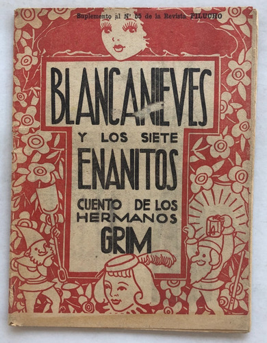 Blancanieves Y Los 7 Euanitos Suplemento Pilucho Nº 55