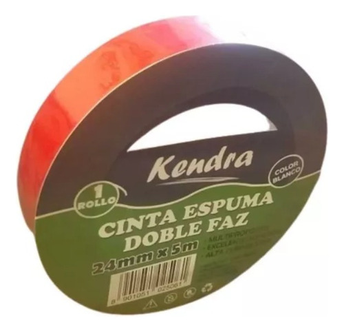 Cinta Bifaz - Doble Faz Espumosa 24 Mm X 5 Mts Espuma