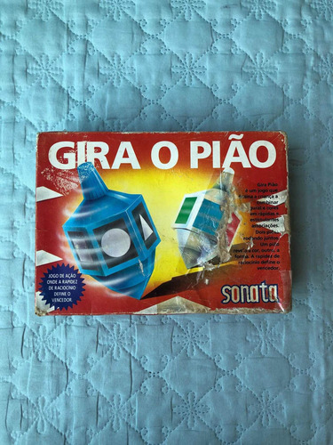 Jogo Gira O Piao Sonata Anos 90 Completo Raro Nunca Jogado (Usado)