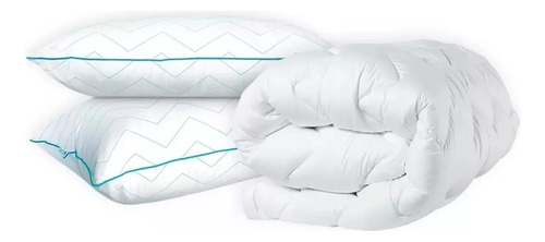 Cubre Colchón King Size + 2 Pack De Almohadas King Gratis