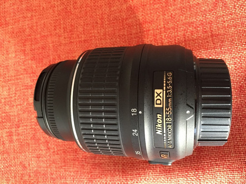 Lente Nikon 18-55 F/3.5-5.6g Vr Af-s Dx ( Nuevo Sin Uso )